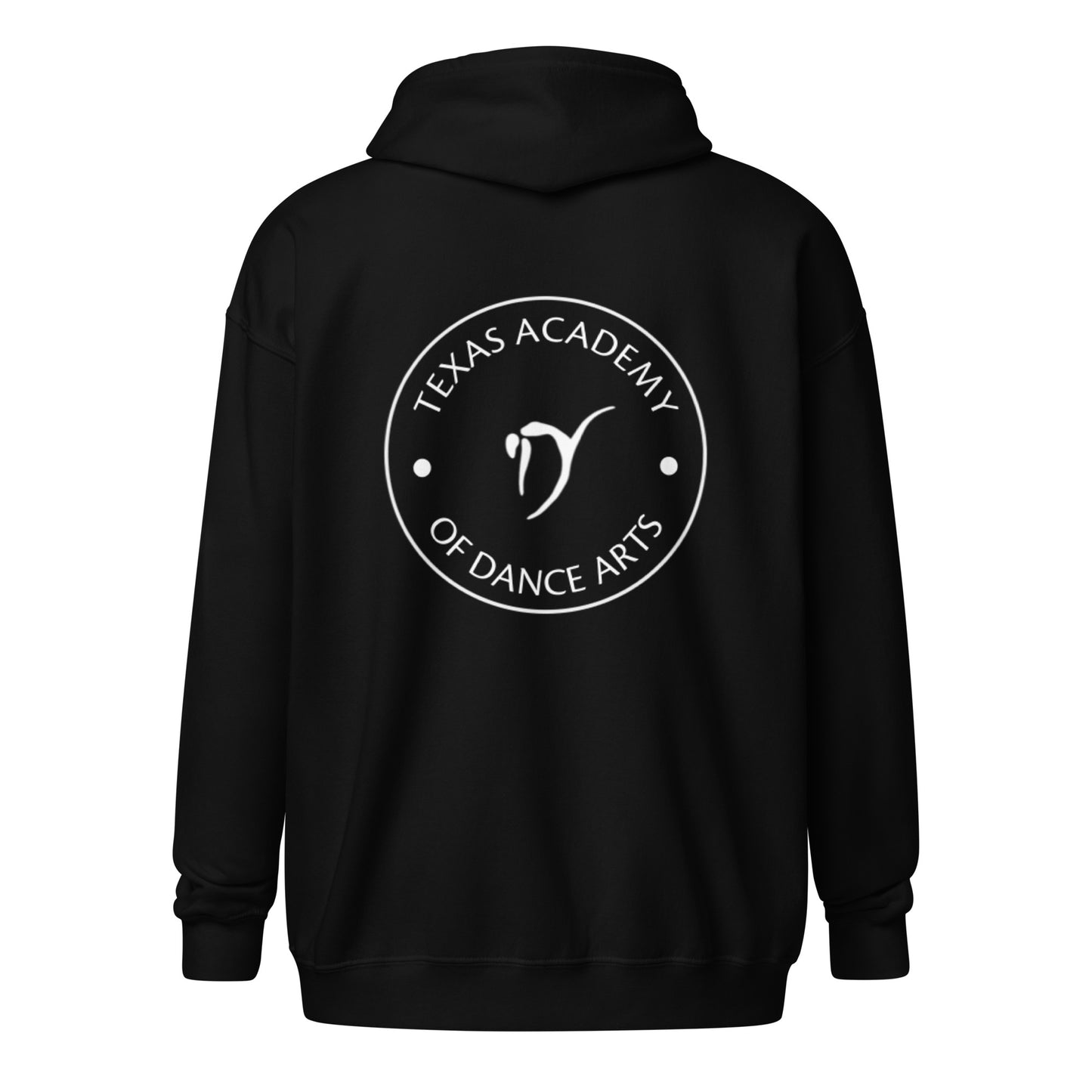 Unisex Heavy Blend Zip Hoodie Logo Circle